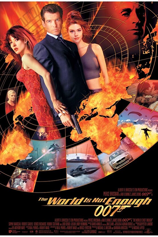 The World Is Not Enough (1999) 3 AFİŞ - POSTER ( FOLYO ) - AFİŞ - POSTER-8108