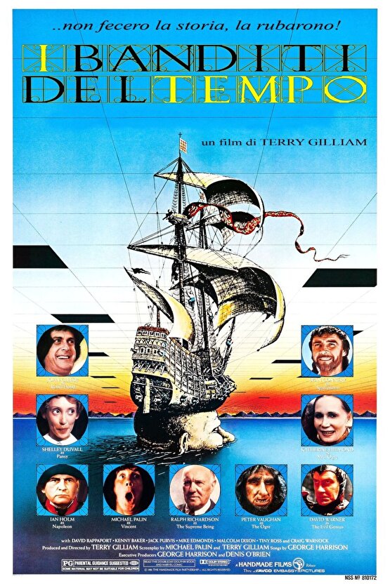 Time Bandits (1981) 1 AFİŞ - POSTER ( FOLYO ) - AFİŞ - POSTER-8210