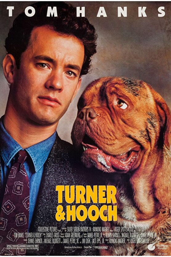 Turner & Hooch (1989) AFİŞ - POSTER ( FOLYO ) - AFİŞ - POSTER-8469