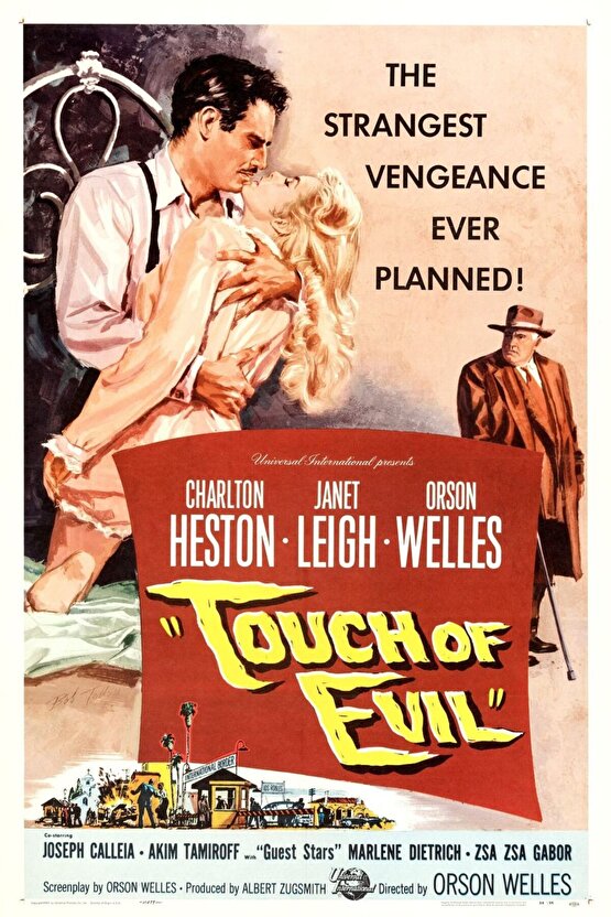 Touch of Evil (1958) 1 AFİŞ - POSTER ( FOLYO ) - AFİŞ - POSTER-8298