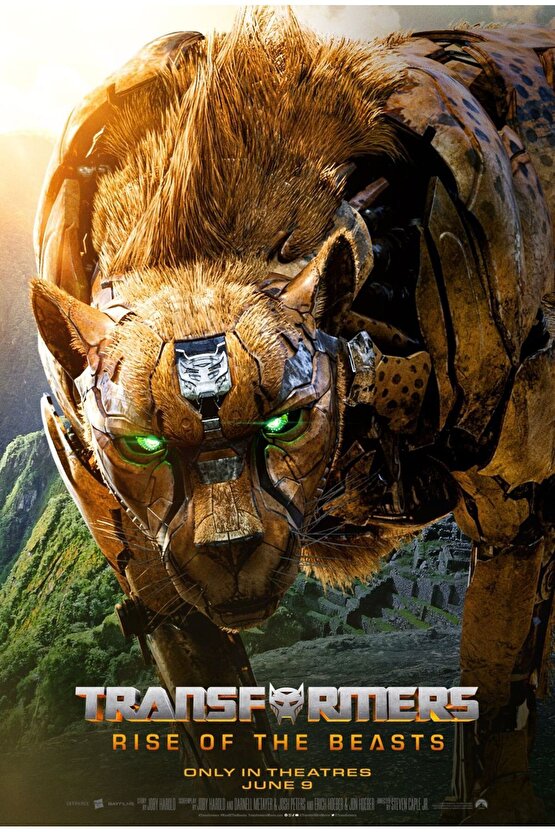 Transformers Rise of the Beasts (2023) 0007 AFİŞ - POSTER ( FOLYO ) - AFİŞ - POSTER-8381