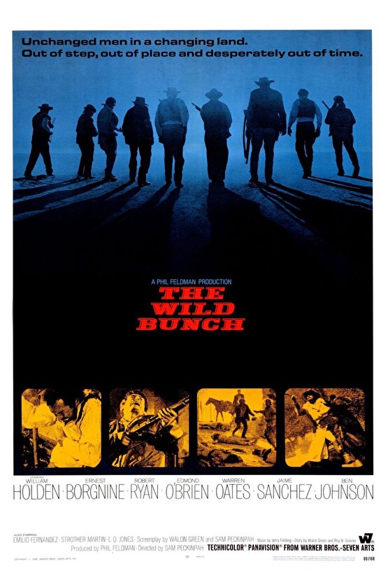 The Wild Bunch (1969) 1 AFİŞ - POSTER ( FOLYO ) - AFİŞ - POSTER-8068