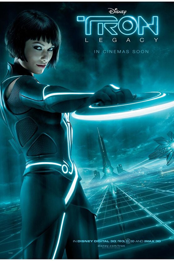 Tron Legacy (2010) 1 AFİŞ - POSTER ( FOLYO ) - AFİŞ - POSTER-8447