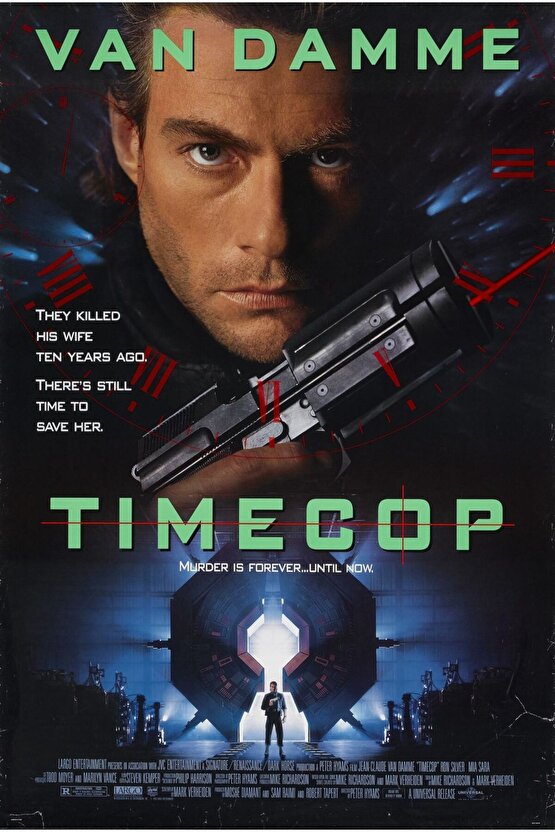 Timecop (1994) AFİŞ - POSTER ( FOLYO ) - AFİŞ - POSTER-8212