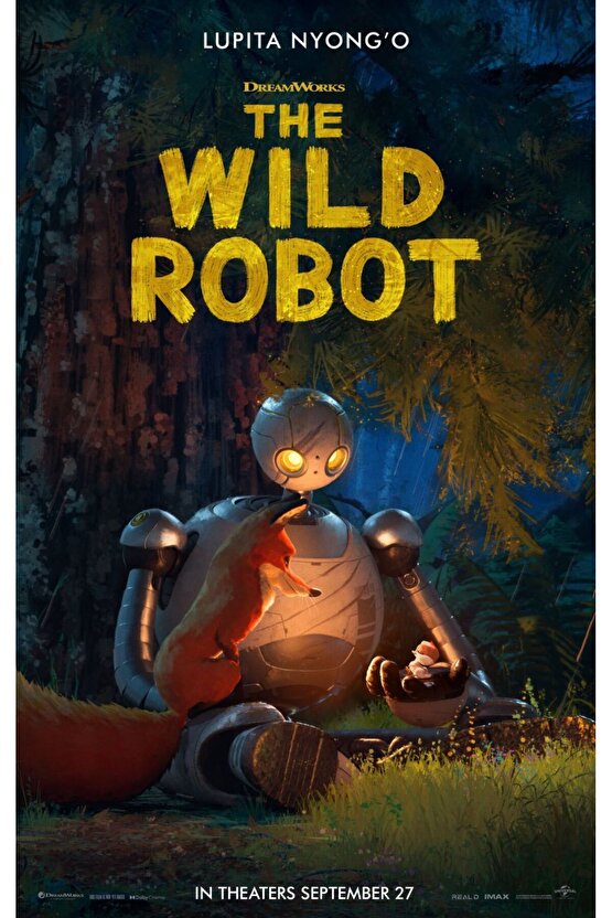 The Wild Robot (2024) 0002 AFİŞ - POSTER ( FOLYO ) - AFİŞ - POSTER-8071