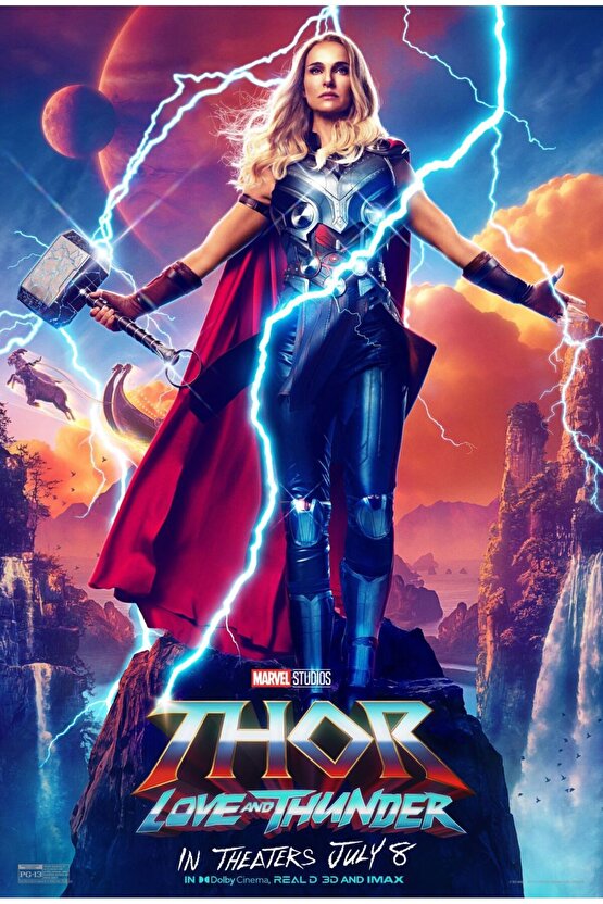 Thor Love and Thunder (2022) 8 AFİŞ - POSTER ( FOLYO ) - AFİŞ - POSTER-8140