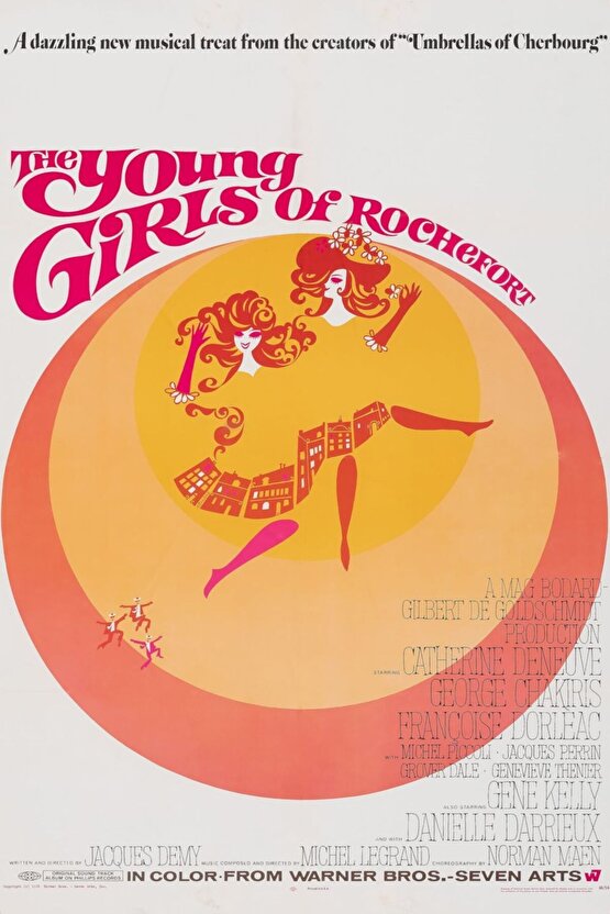 The Young Girls of Rochefort (1967) AFİŞ - POSTER ( FOLYO ) - AFİŞ - POSTER-8112