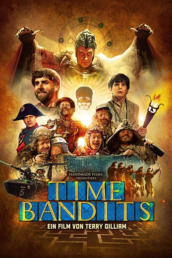 Time Bandits (1981) AFİŞ - POSTER ( FOLYO ) - AFİŞ - POSTER-8211