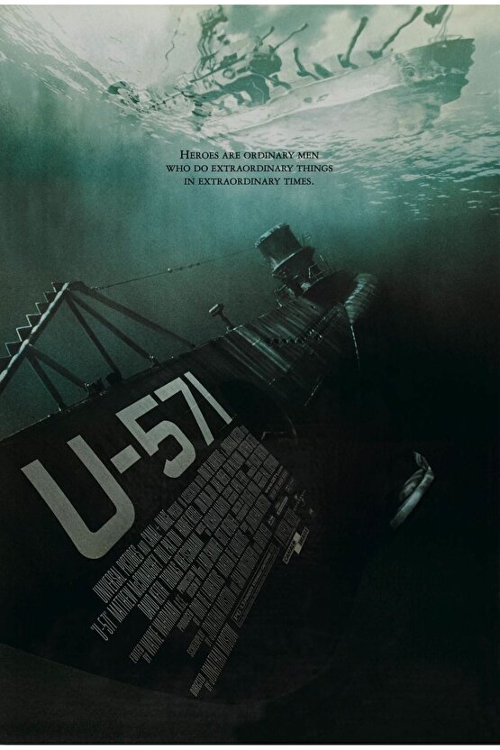 U-571 (2000) AFİŞ - POSTER ( FOLYO ) - AFİŞ - POSTER-8497