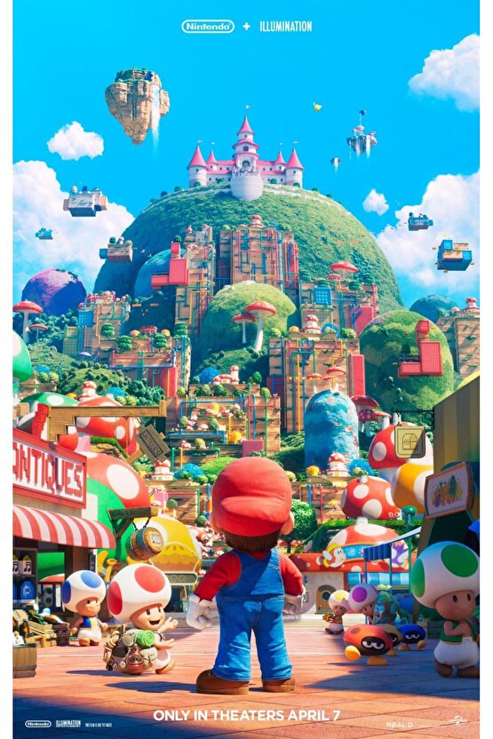 The Super Mario Bros. Movie (2023) 0004 AFİŞ - POSTER ( FOLYO ) - AFİŞ - POSTER-7949