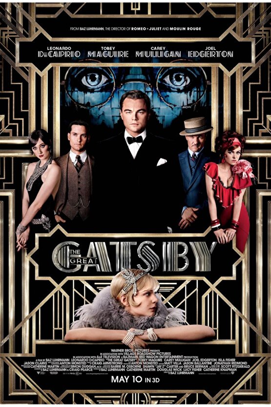 The Great Gatsby (2013) 1 AFİŞ - POSTER ( FOLYO ) - AFİŞ - POSTER-7081