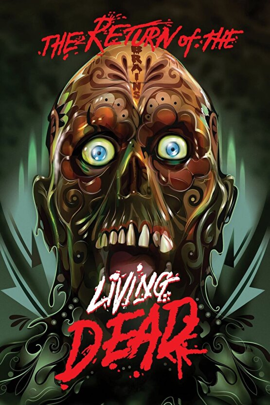 The Return of the Living Dead (1985) 2 AFİŞ - POSTER ( FOLYO ) - AFİŞ - POSTER-7796