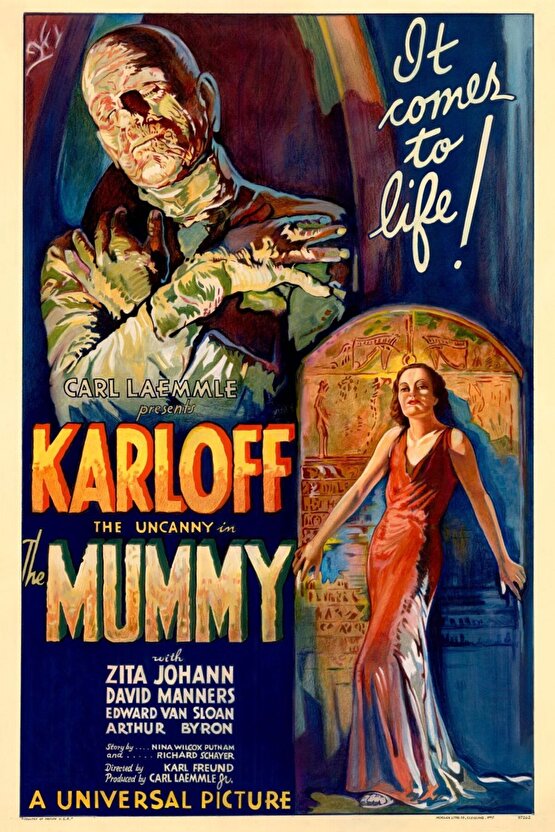 The Mummy (1932) AFİŞ - POSTER ( FOLYO ) - AFİŞ - POSTER-7644