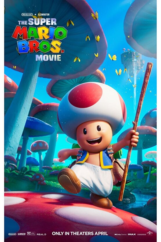 The Super Mario Bros. Movie (2023) 0008 AFİŞ - POSTER ( FOLYO ) - AFİŞ - POSTER-7953