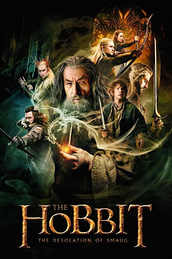 The Hobbit The Desolation of Smaug (2013) 10 AFİŞ - POSTER ( FOLYO ) - AFİŞ - POSTER-7179