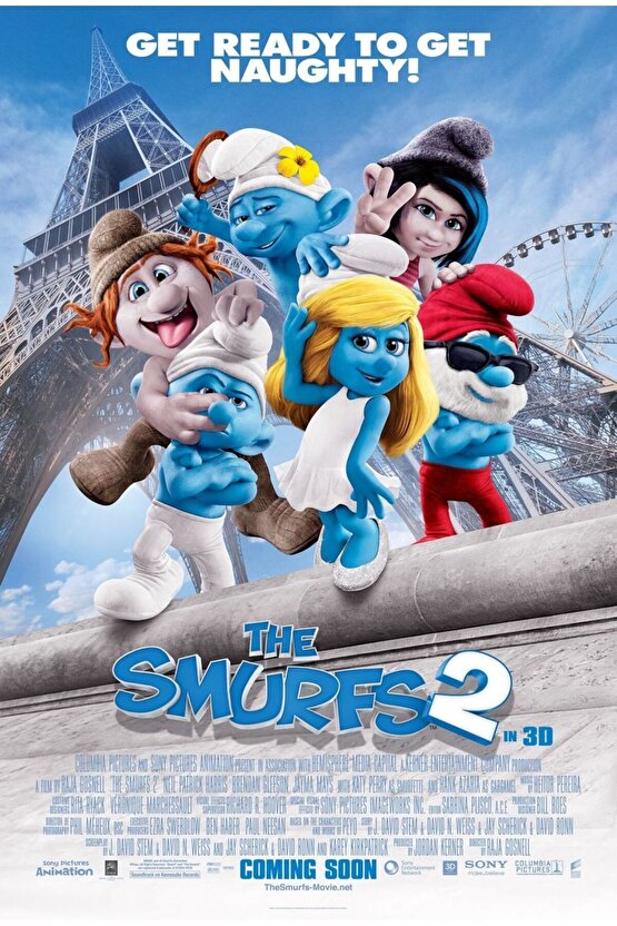 The Smurfs 2 (2013) 1 AFİŞ - POSTER ( FOLYO ) - AFİŞ - POSTER-7883