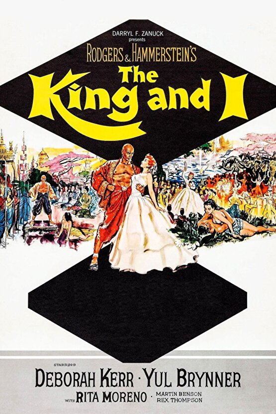 The King and I (1956) 1 AFİŞ - POSTER ( FOLYO ) - AFİŞ - POSTER-7339