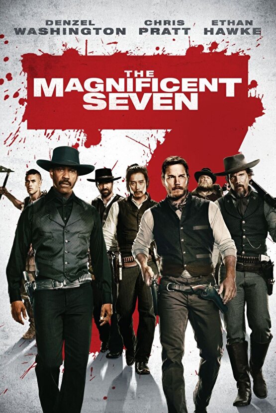 The Magnificent Seven (2016) 2 AFİŞ - POSTER ( FOLYO ) - AFİŞ - POSTER-7536