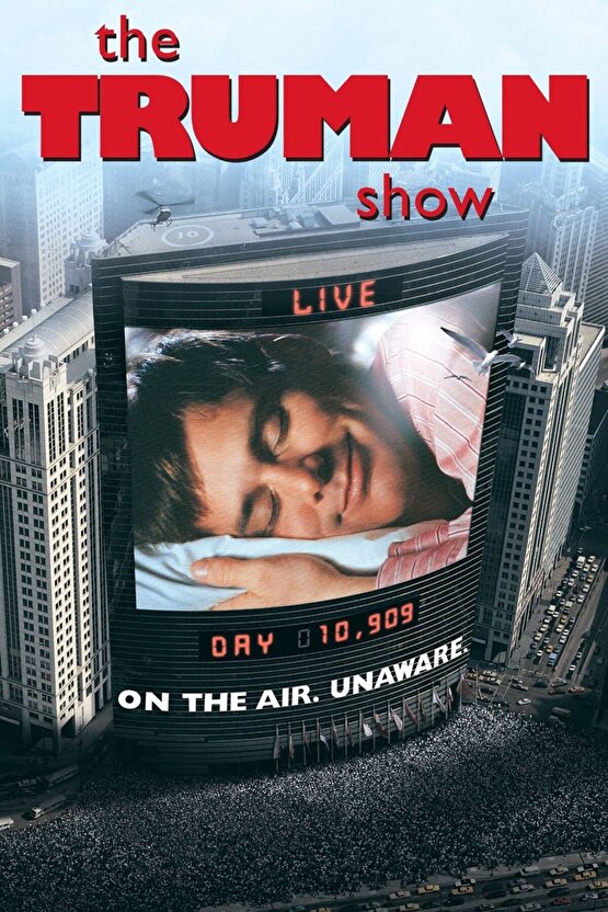 The Truman Show (1998) 1 AFİŞ - POSTER ( FOLYO ) - AFİŞ - POSTER-8019