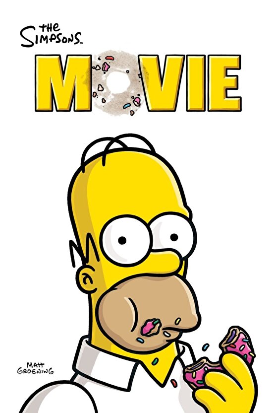 The Simpsons Movie (2007) AFİŞ - POSTER ( FOLYO ) - AFİŞ - POSTER-7866