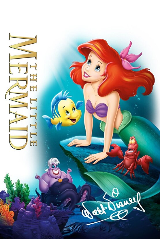 The Little Mermaid (1989) 10 AFİŞ - POSTER ( FOLYO ) - AFİŞ - POSTER-7458