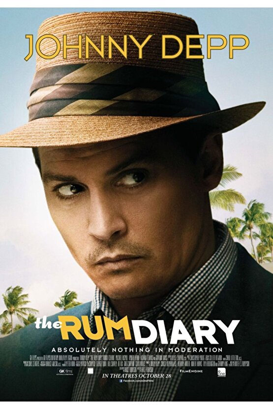 The Rum Diary (2011) 1 AFİŞ - POSTER ( FOLYO ) - AFİŞ - POSTER-7824