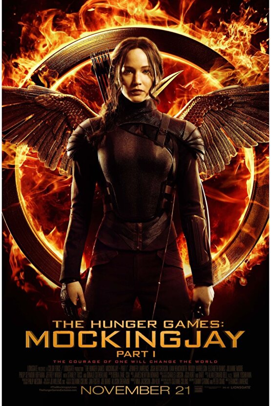 The Hunger Games Mockingjay - Part 1 (2014) 0004 AFİŞ - POSTER ( FOLYO ) - AFİŞ - POSTER-7233