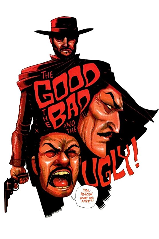 The Good, the Bad and the Ugly (1966) AFİŞ - POSTER ( FOLYO ) - AFİŞ - POSTER-7062