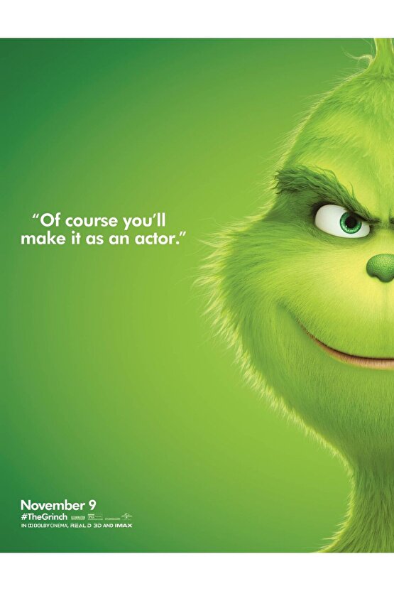 The Grinch (2018) 7 AFİŞ - POSTER ( FOLYO ) - AFİŞ - POSTER-7104