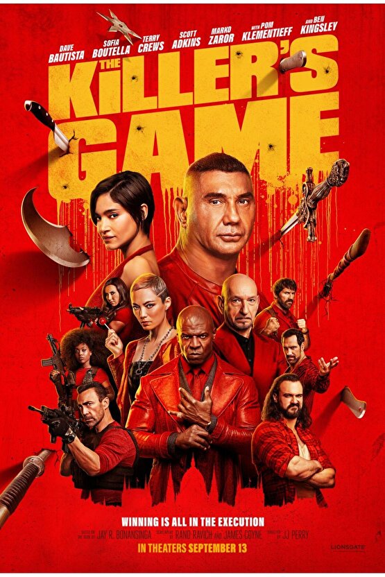 The Killers Game (2024) 0001 AFİŞ - POSTER ( FOLYO ) - AFİŞ - POSTER-7333