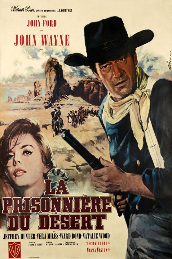 The Searchers (1956) 3 AFİŞ - POSTER ( FOLYO ) - AFİŞ - POSTER-7834