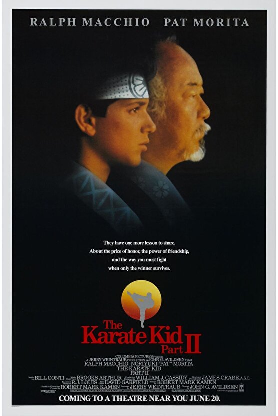 The Karate Kid Part II (1986) AFİŞ - POSTER ( FOLYO ) - AFİŞ - POSTER-7323