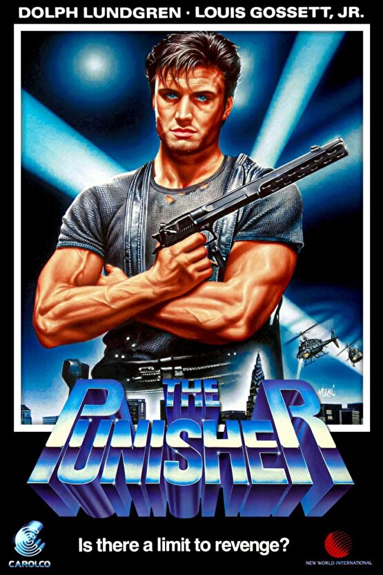 The Punisher (1989) 1 AFİŞ - POSTER ( FOLYO ) - AFİŞ - POSTER-7766