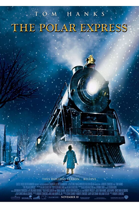 The Polar Express (2004) 1 AFİŞ - POSTER ( FOLYO ) - AFİŞ - POSTER-7745