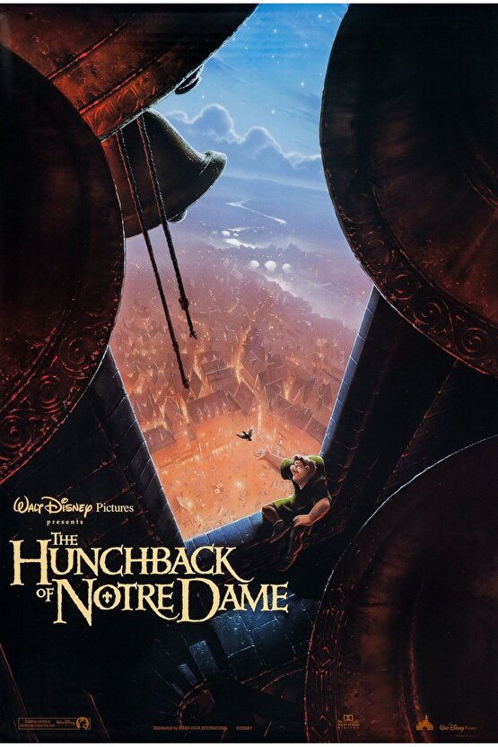 The Hunchback of Notre Dame (1996) 3 AFİŞ - POSTER ( FOLYO ) - AFİŞ - POSTER-7191