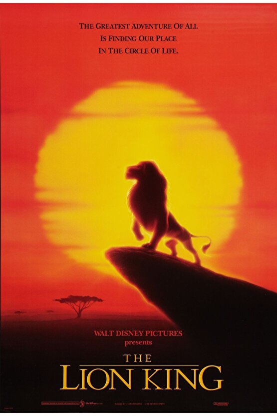 The Lion King (1994) 4 AFİŞ - POSTER ( FOLYO ) - AFİŞ - POSTER-7435