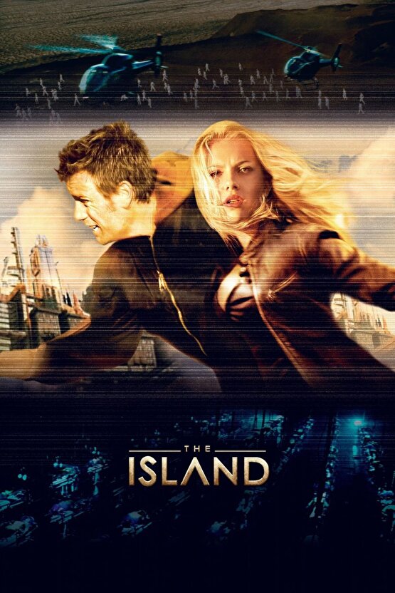 The Island (2005) AFİŞ - POSTER ( FOLYO ) - AFİŞ - POSTER-7296