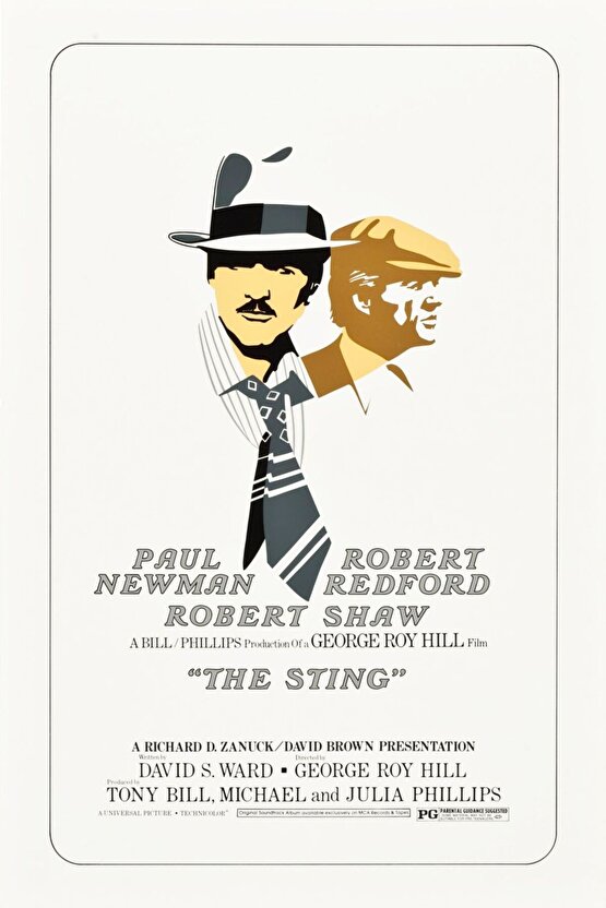 The Sting (1973) AFİŞ - POSTER ( FOLYO ) - AFİŞ - POSTER-7915