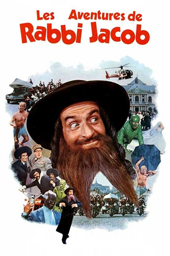 The Mad Adventures of Rabbi Jacob (1973) AFİŞ - POSTER ( FOLYO ) - AFİŞ - POSTER-7531