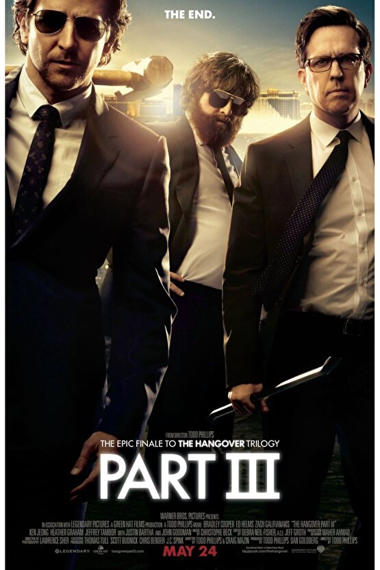 The Hangover Part III (2013) AFİŞ - POSTER ( FOLYO ) - AFİŞ - POSTER-7124