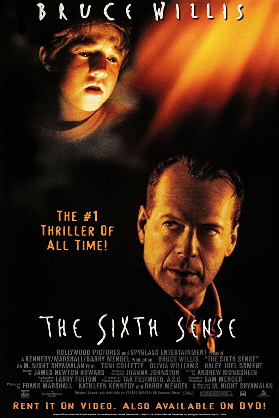 The Sixth Sense (1999) 1 AFİŞ - POSTER ( FOLYO ) - AFİŞ - POSTER-7870