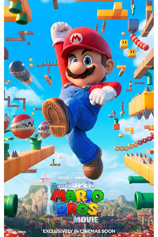 The Super Mario Bros. Movie (2023) 0007 AFİŞ - POSTER ( FOLYO ) - AFİŞ - POSTER-7952