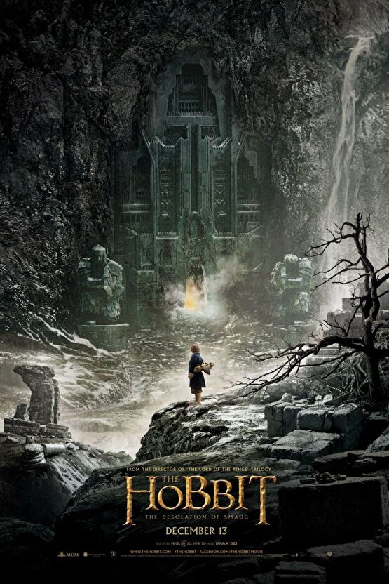 The Hobbit The Desolation of Smaug (2013) 5 AFİŞ - POSTER ( FOLYO ) - AFİŞ - POSTER-7174