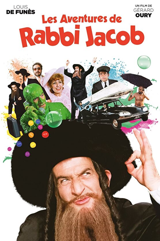 The Mad Adventures of Rabbi Jacob (1973) 1 AFİŞ - POSTER ( FOLYO ) - AFİŞ - POSTER-7530