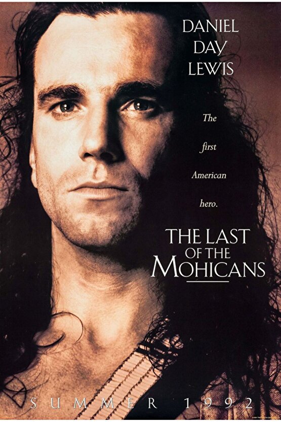 The Last of the Mohicans (1992) AFİŞ - POSTER ( FOLYO ) - AFİŞ - POSTER-7378