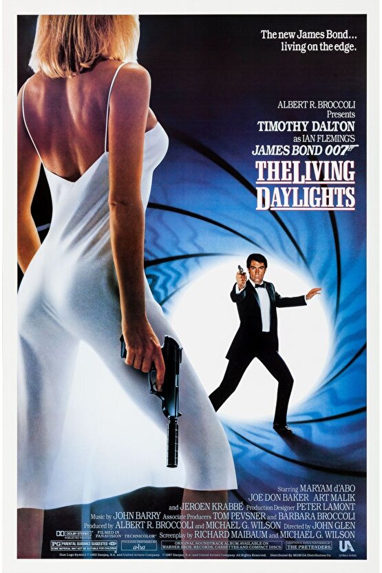 The Living Daylights (1987) 1 AFİŞ - POSTER ( FOLYO ) - AFİŞ - POSTER-7469