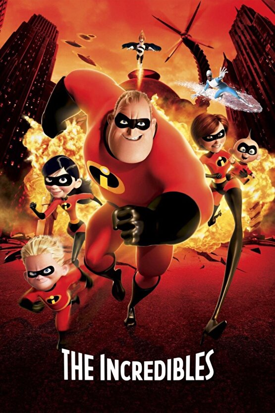 The Incredibles (2004) 1 AFİŞ - POSTER ( FOLYO ) - AFİŞ - POSTER-7278