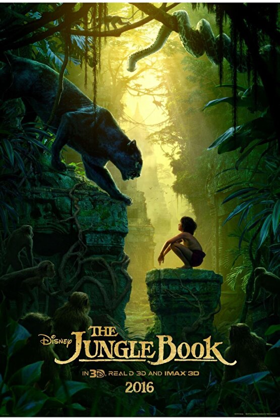 The Jungle Book (2016) AFİŞ - POSTER ( FOLYO ) - AFİŞ - POSTER-7315