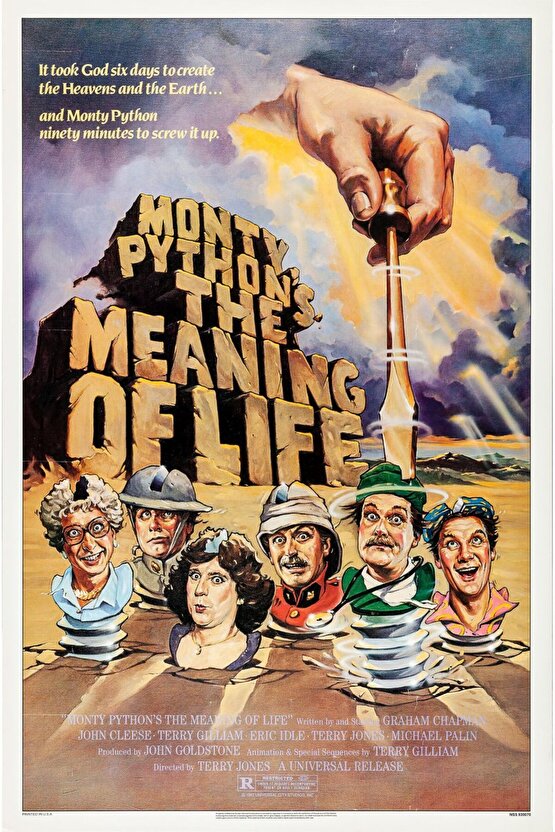 The Meaning of Life (1983) 1 AFİŞ - POSTER ( FOLYO ) - AFİŞ - POSTER-7631