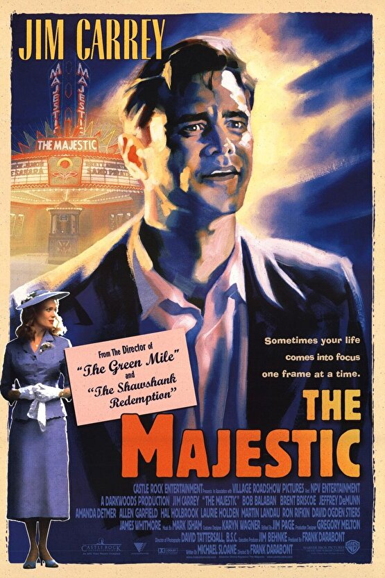 The Majestic (2001) 1 AFİŞ - POSTER ( FOLYO ) - AFİŞ - POSTER-7538